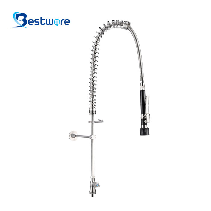 European Standard Style Single Cold Pre Rinse Faucet - Single Hole Deck Mount