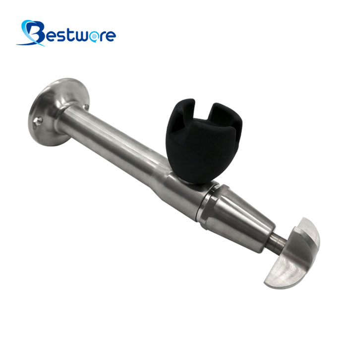 Manual Style Food-Grade Stainless Steel Drinking Bubbler Tap - Wall Mount