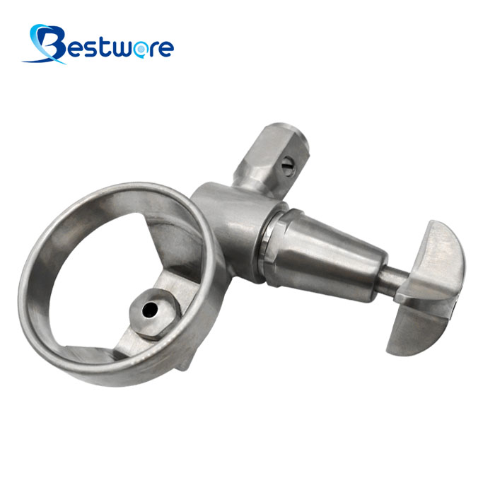 Manual Style Food-Grade Stainless Steel Drinking Bubbler Tap - Wall Mount