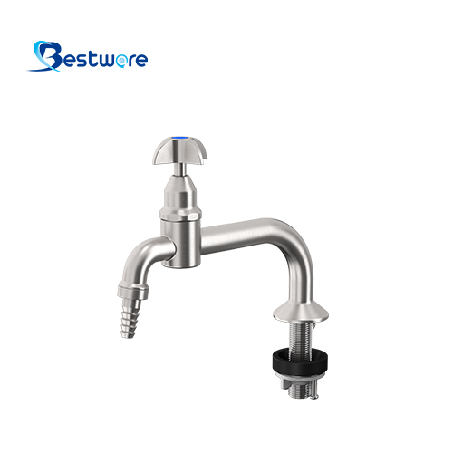 Stainless Steel Single-spout Laboratory Faucet - Deck Mount