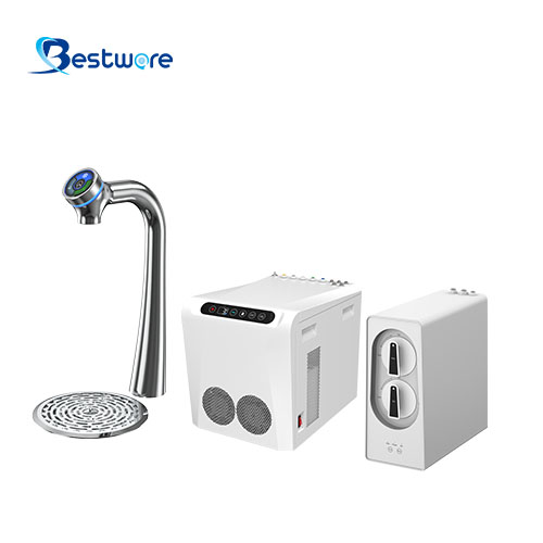 3 in 1 Commercial Sparkling Water Dispenser with RO filtration - Undercounter