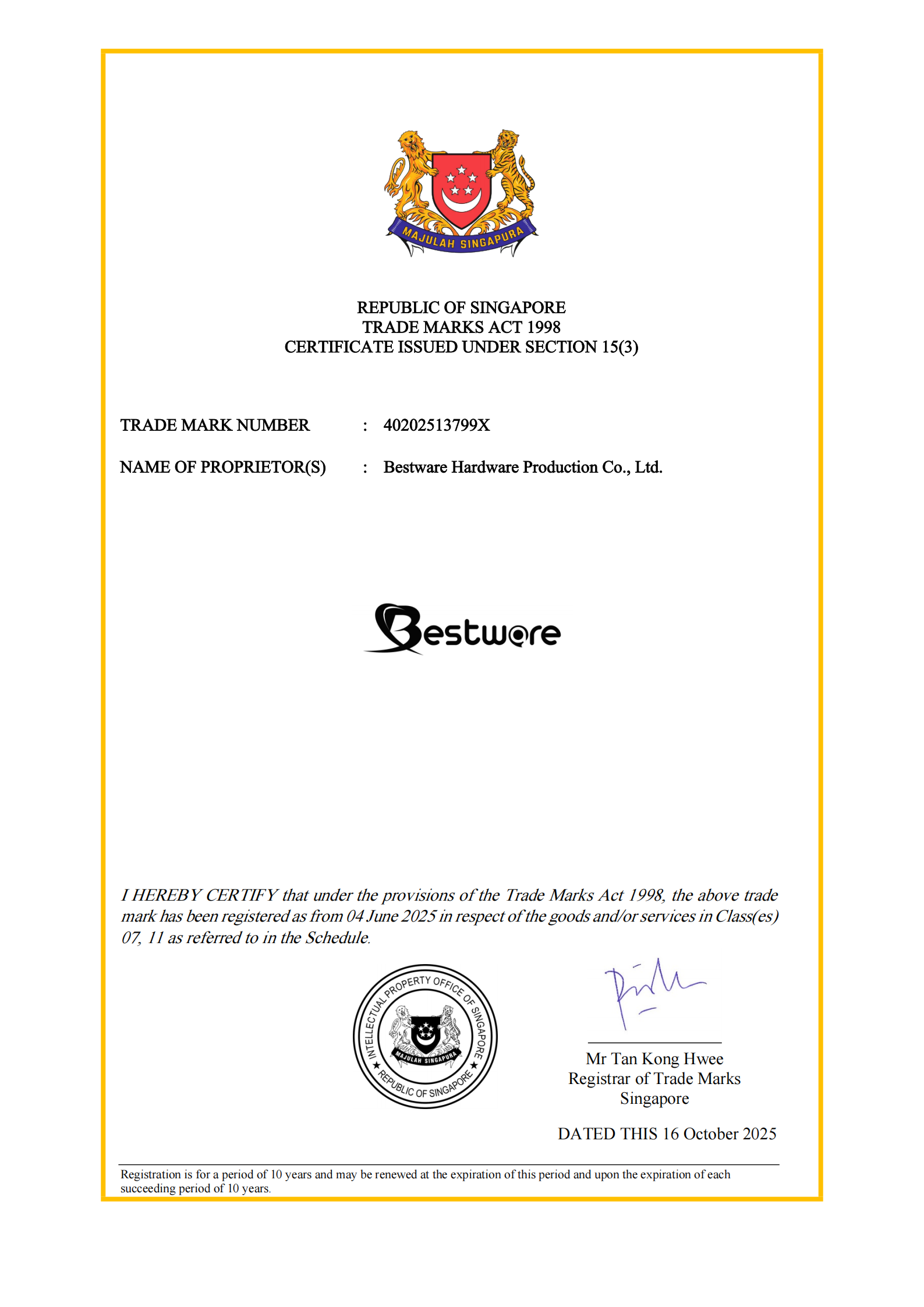 SINGAPORE-PATENT